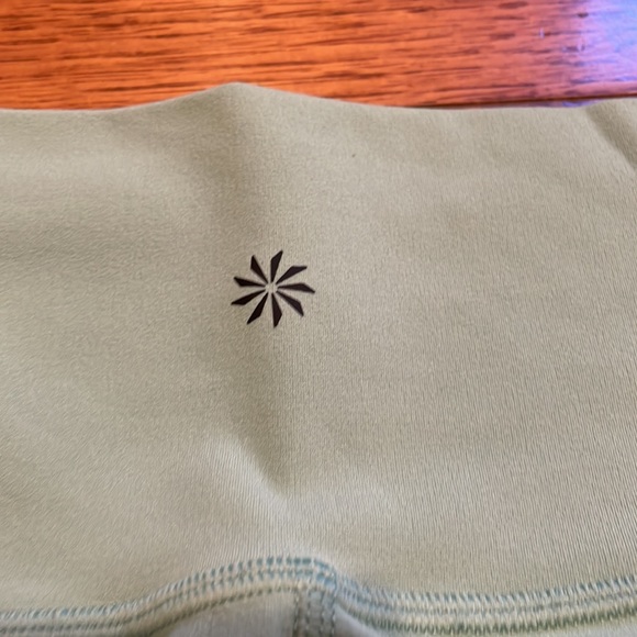 Athleta Transcend Bike Shorts Raleigh Green - Picture 4 of 5